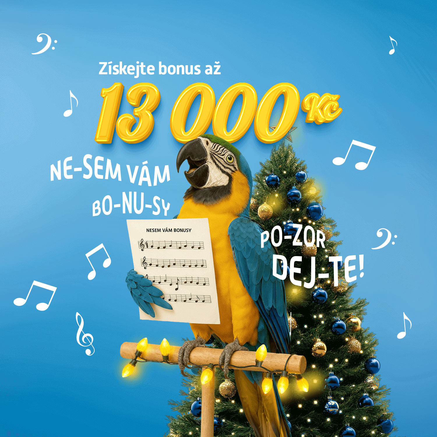 Nadělujeme Vánoční bonus za sjednání online