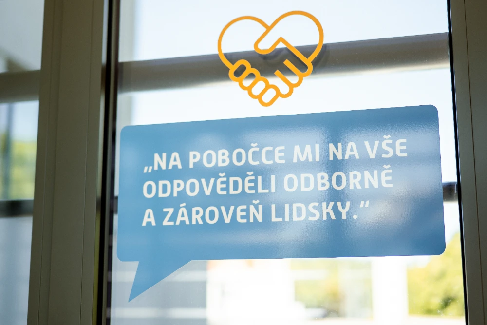 pozitivní recenze na skle Obchodních kanceláří