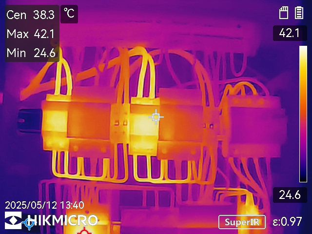 Termovize při servisu fotovoltaiky