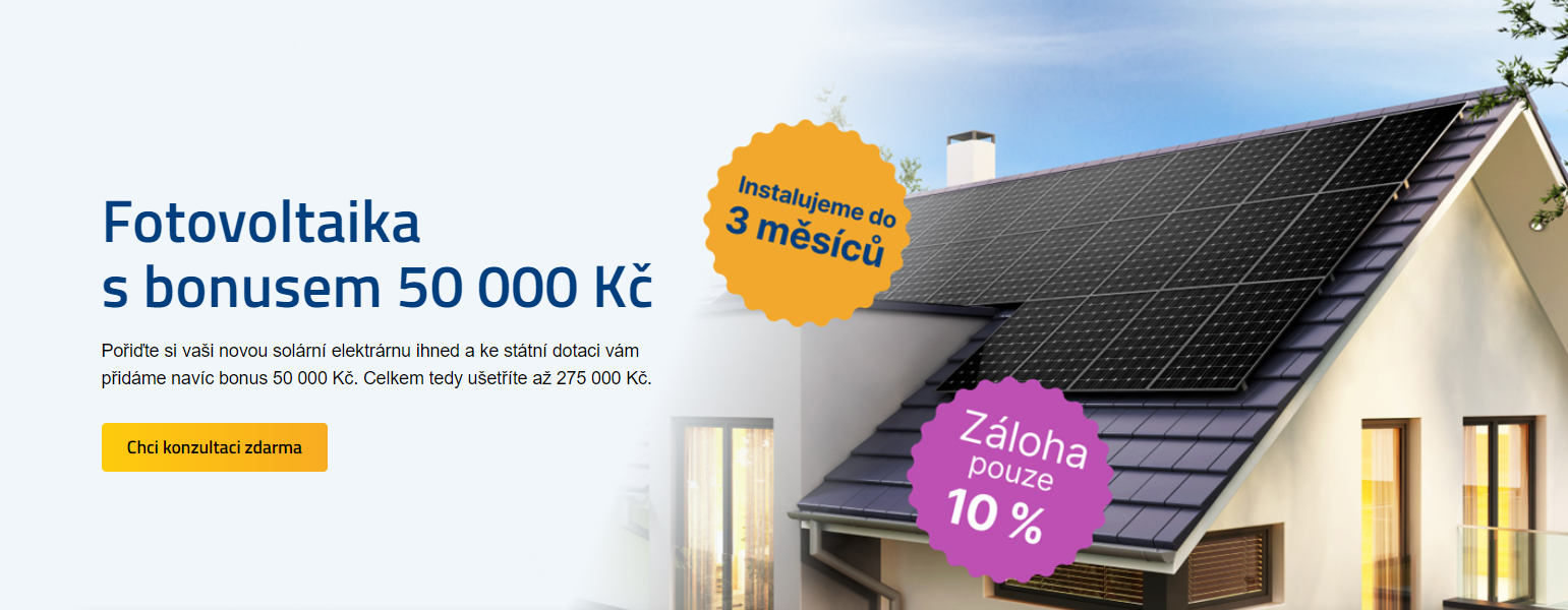 reklamní banner fotovoltaika pražská plynárenská